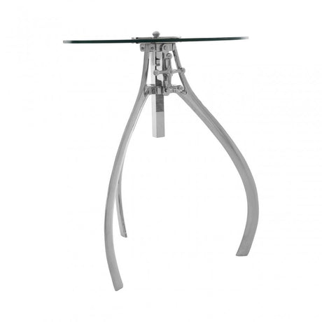 Maxi Crank Mechanism Adjustable Table Silver