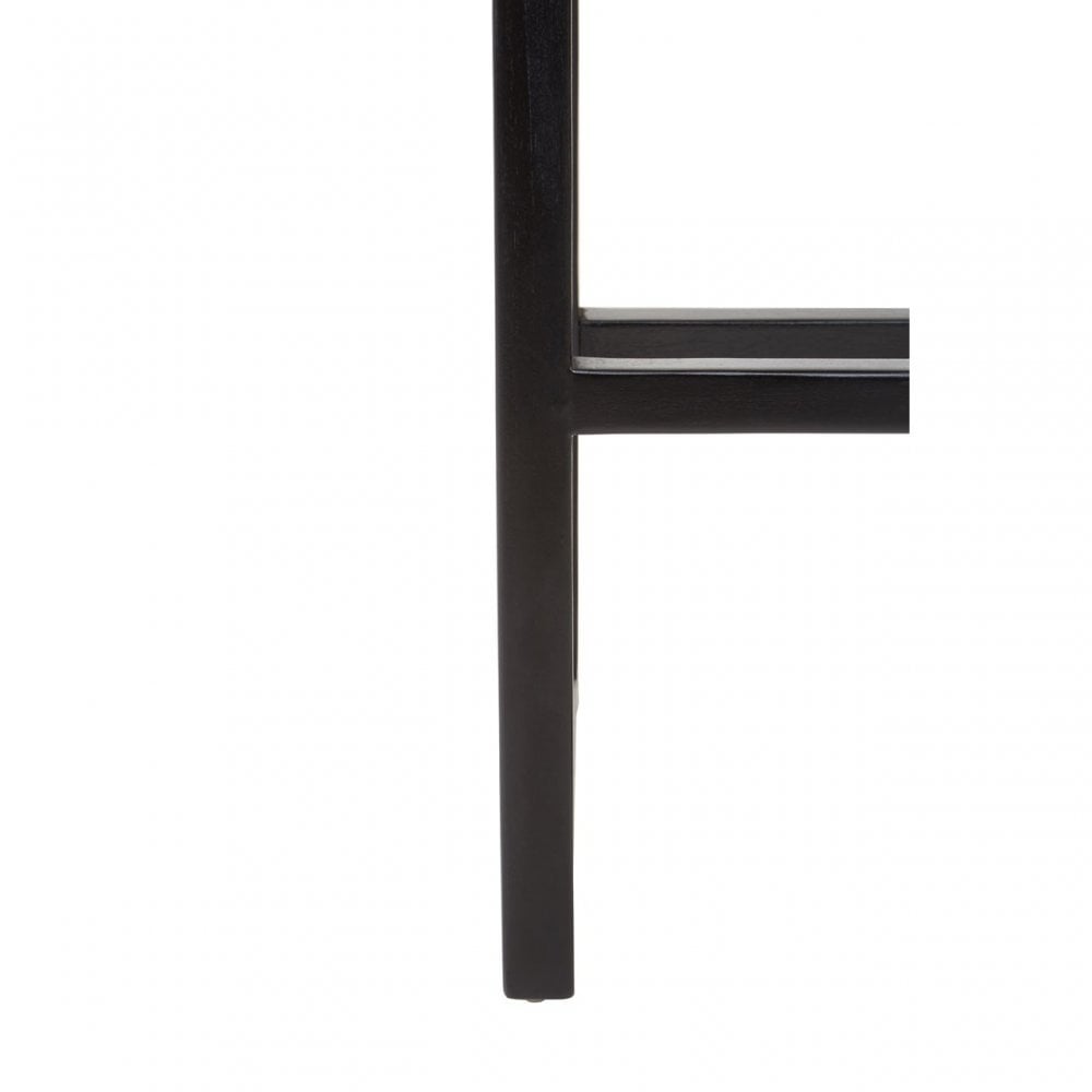 Kourtnai Grey Leather Bar Stool Grey