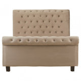 Orlando Double Ottoman Bed Grey