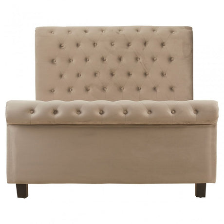 Orlando Double Ottoman Bed Grey
