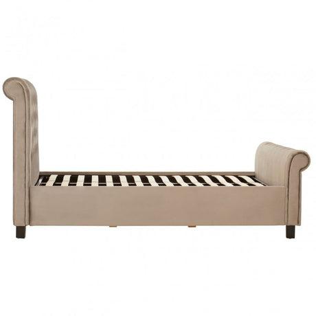 Orlando Double Ottoman Bed Grey