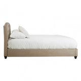 Josephine Brushed Velvet Double Bed Brown