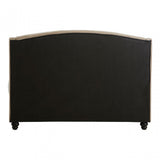 Josephine Brushed Velvet Double Bed Brown