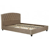 Josephine Mink Kingsize Bed Beige