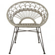 Manado Grey Rattan Chair Grey