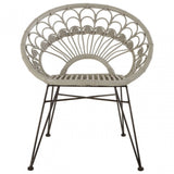 Manado Grey Rattan Chair Grey