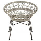 Manado Grey Rattan Chair Grey
