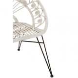 Manado White Rattan Chair White