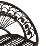 Manado Black Rattan Chair Black