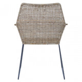 Manado Angled Design Natural Rattan Chair Natural