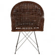 Manado Natural Croco Rattan Chair Natural