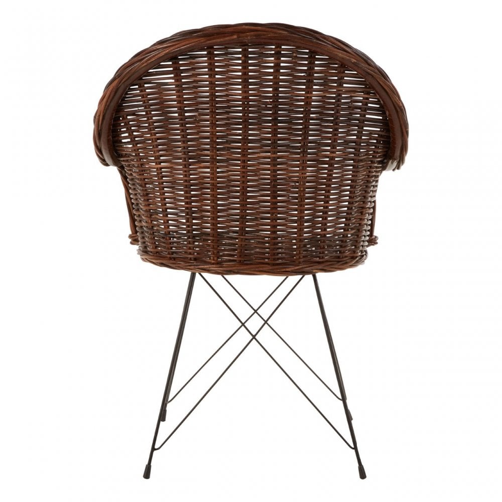 Manado Natural Croco Rattan Chair Natural