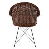 Manado Natural Croco Rattan Chair Natural