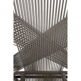 Manado Rattan Effect Chair Grey