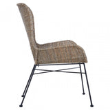 Manado Curved Design Chair Natural