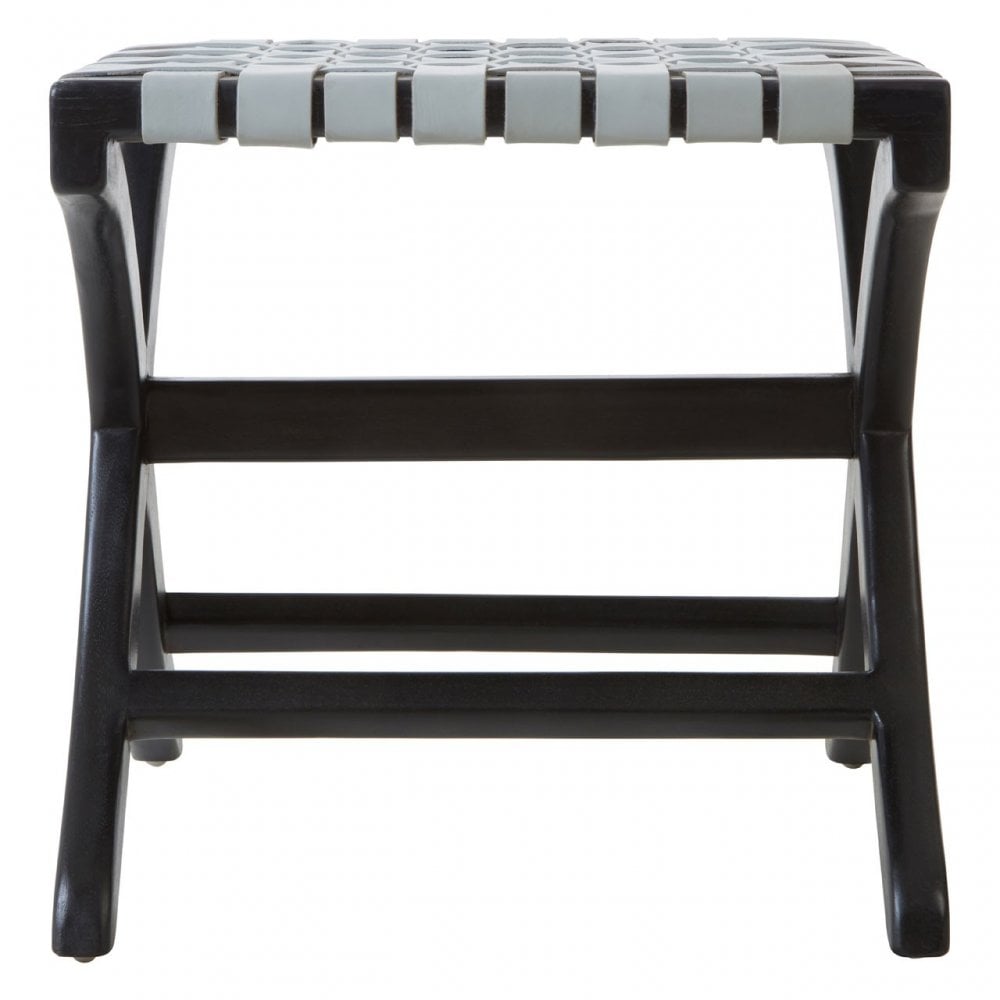 Kourtnai Grey Stool Black