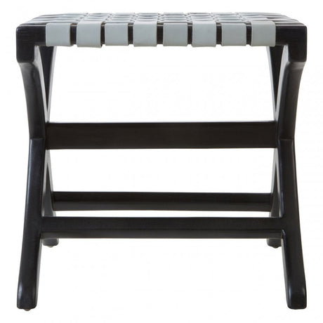 Kourtnai Grey Stool Black