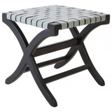Kourtnai Grey Stool Black