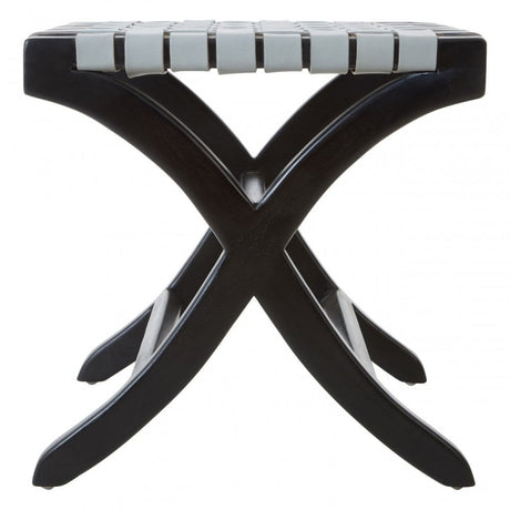 Kourtnai Grey Stool Black