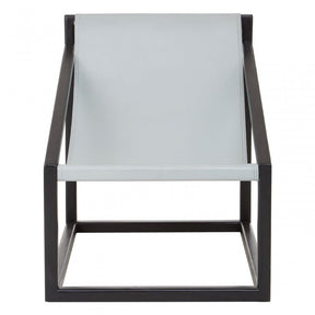 Kourtnai Grey Cubic Frame Chair Grey