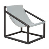 Kourtnai Grey Cubic Frame Chair Grey