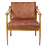 Kourtnai Brown Chair Brown
