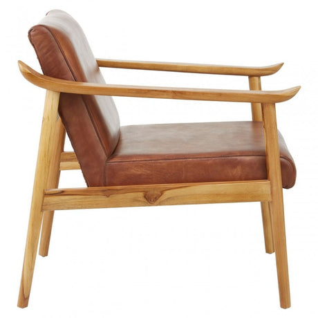 Kourtnai Brown Chair Brown