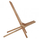 Manado Wooden Lounge Chair Natural