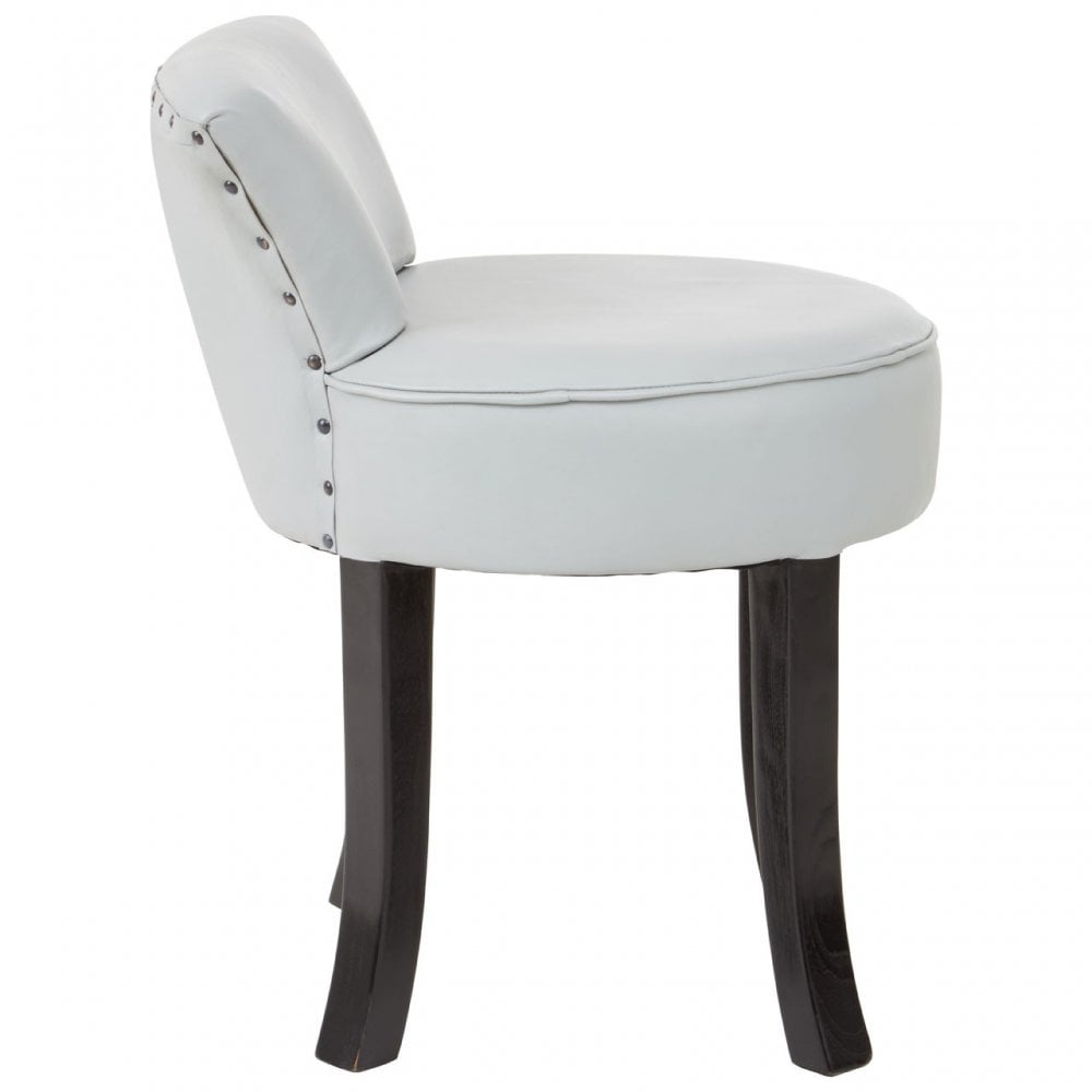 Kourtnai Grey Rounded Chair Grey