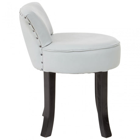 Kourtnai Grey Rounded Chair Grey