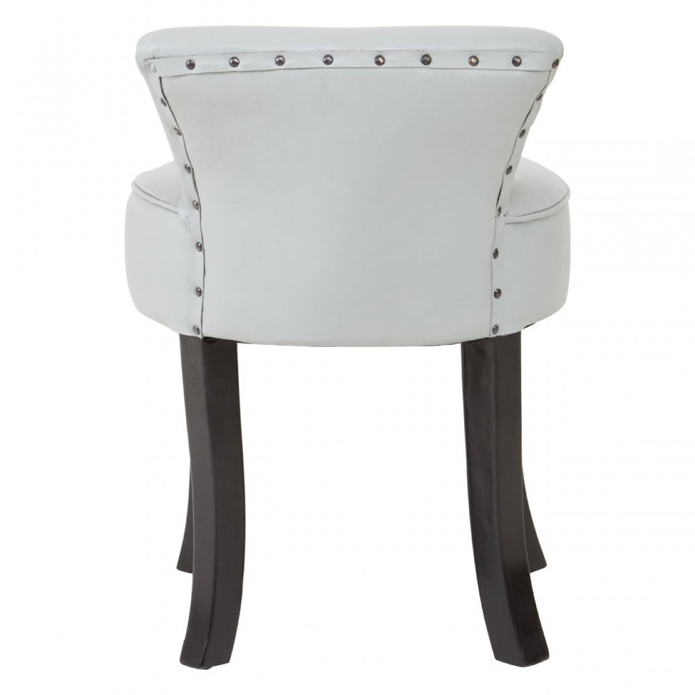 Kourtnai Grey Rounded Chair Grey
