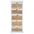 Ashby 5 Drawer Chest White
