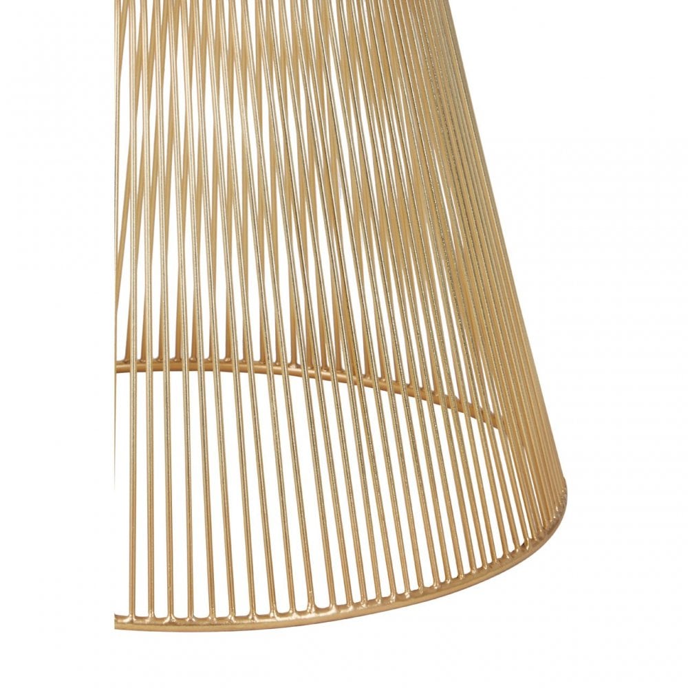 Hamish Gold Finish Side Table Gold