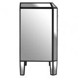 Tiffany 3 Drawer Mirrored Chest Silver