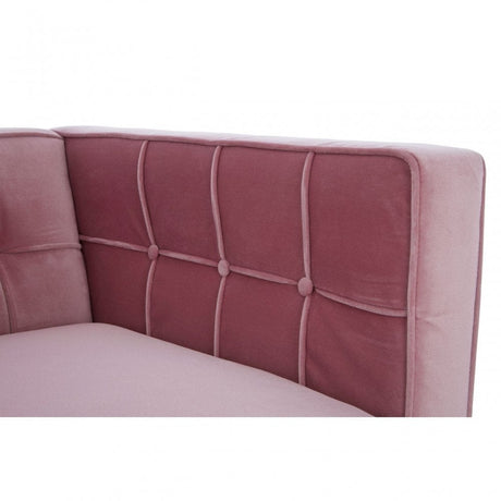 Rena 3 Seat Pink Sofa Pink