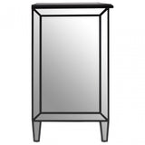 Tiffany Mirrored Side Board Silver