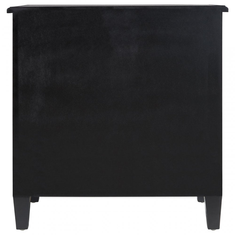 Tiffany Mirrored Side Board Silver