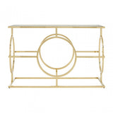 Roena Console Table Gold