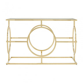 Roena Console Table Gold