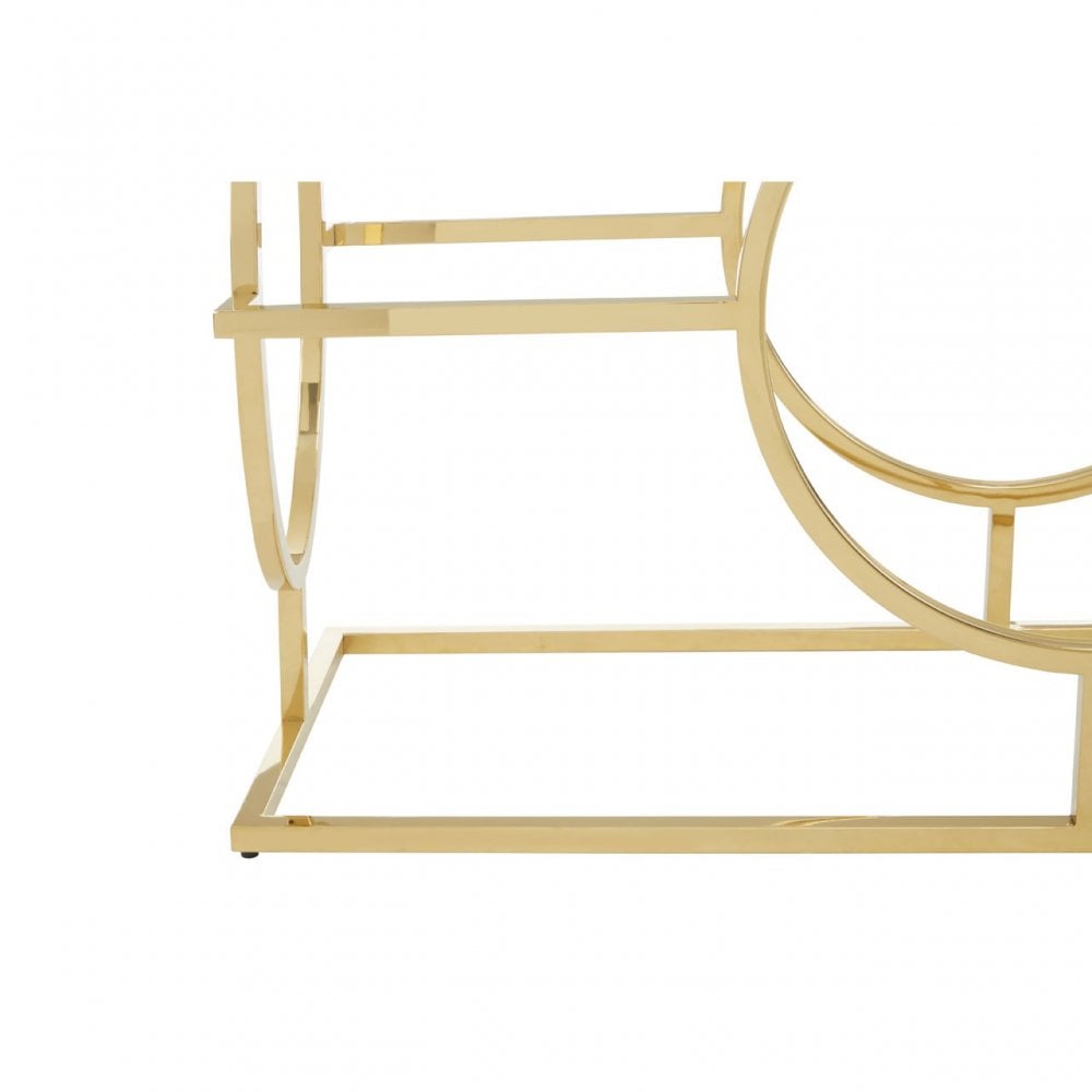 Roena Console Table Gold