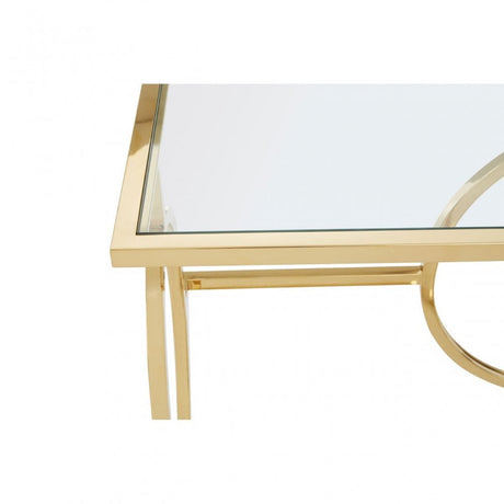 Roena Console Table Gold