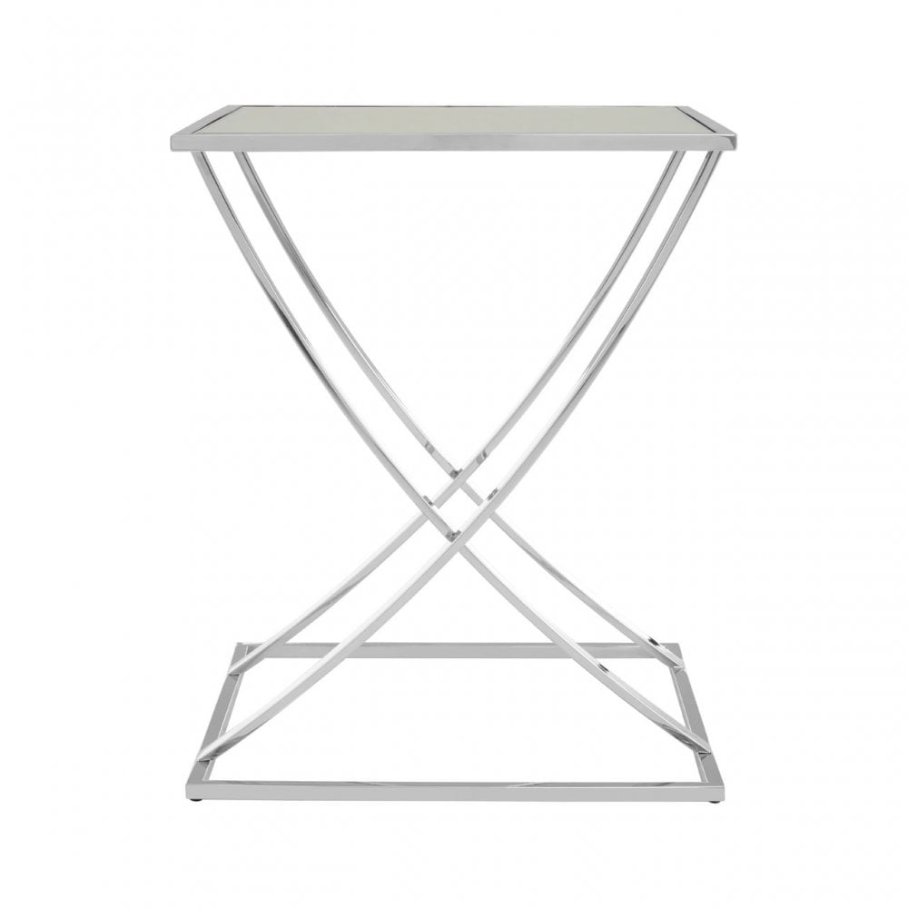 Reena Silver Side Table