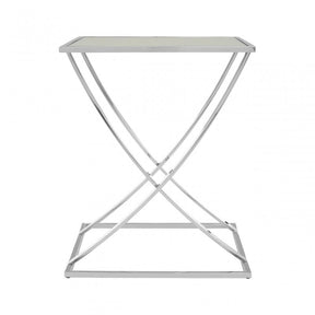 Reena Silver Side Table