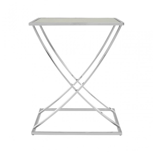 Reena Silver Side Table