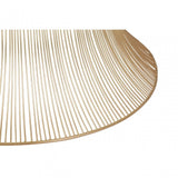 Hamish Gold Finish Wire Coffee Table Gold
