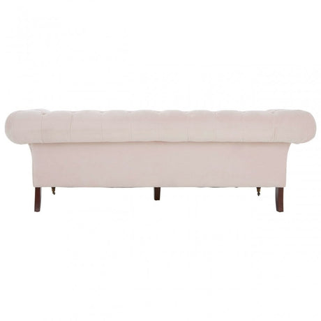 Suri 3 Seat Chesterfield Sofa Pink