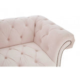 Suri 3 Seat Chesterfield Sofa Pink