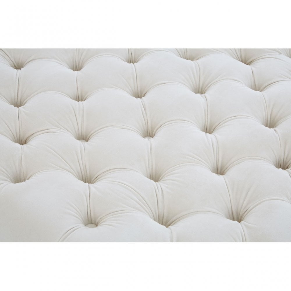 Samara Footstool Beige