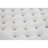 Samara Footstool Beige