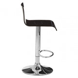 Baina Black Acrylic Bar Stool Black